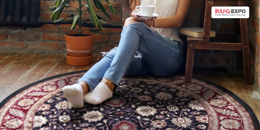 What are oval rugs good for?
