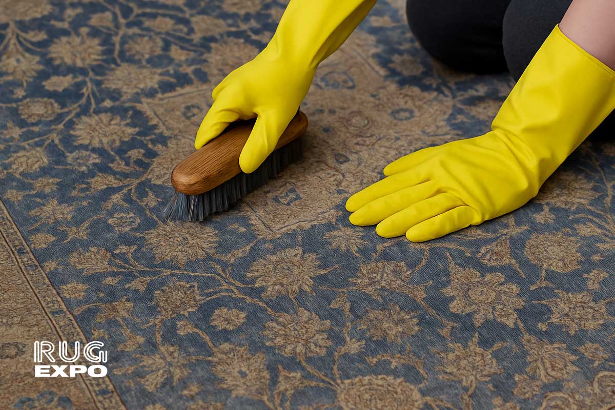 vintage rug cleaning