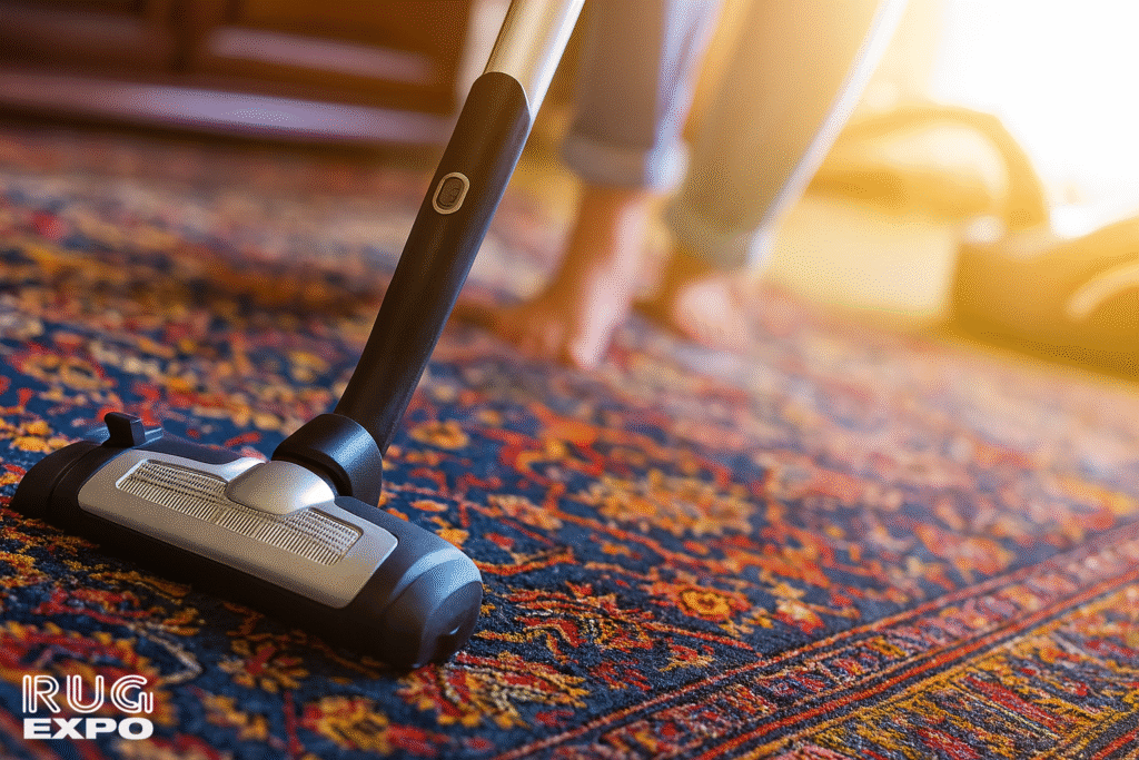 cleaning a rug and gentle rug cleaning methods