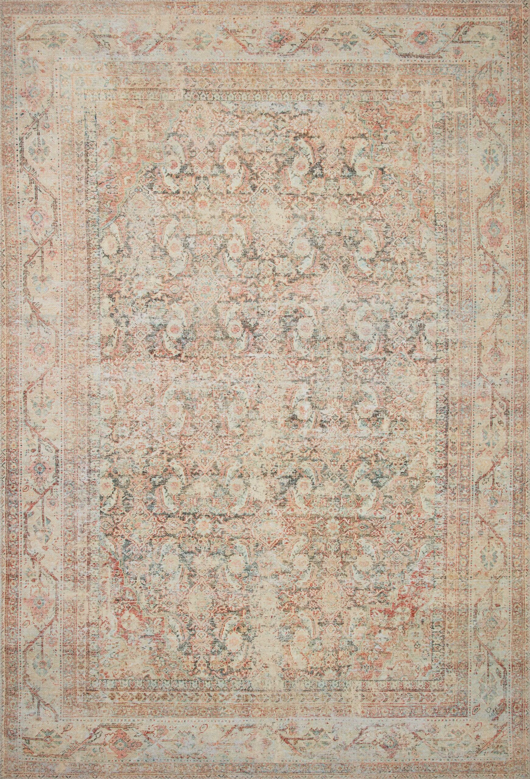 Loloi II Adrian Natural Natural / Apricot Rug