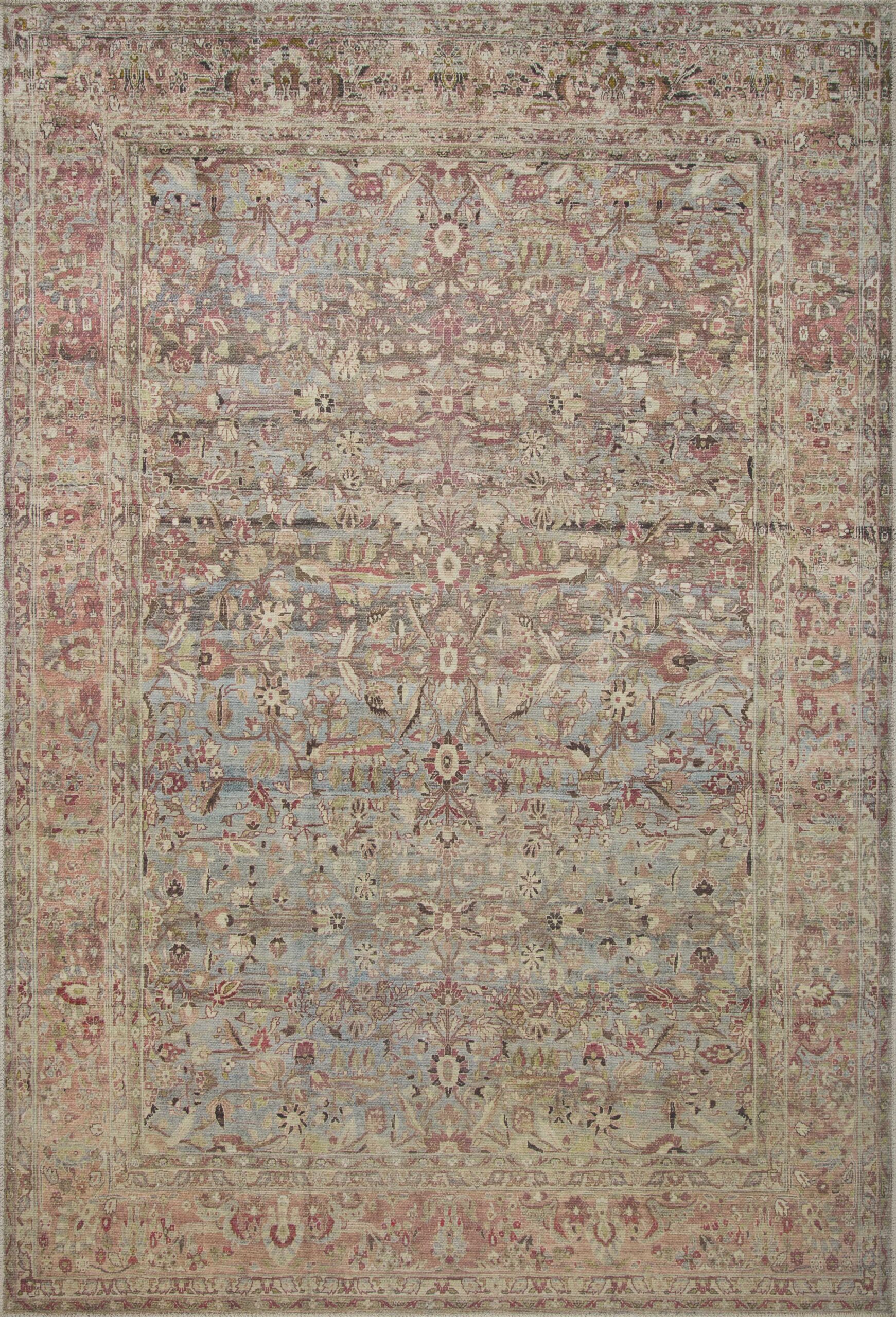 Loloi II Adrian Ocean Ocean / Clay Rug