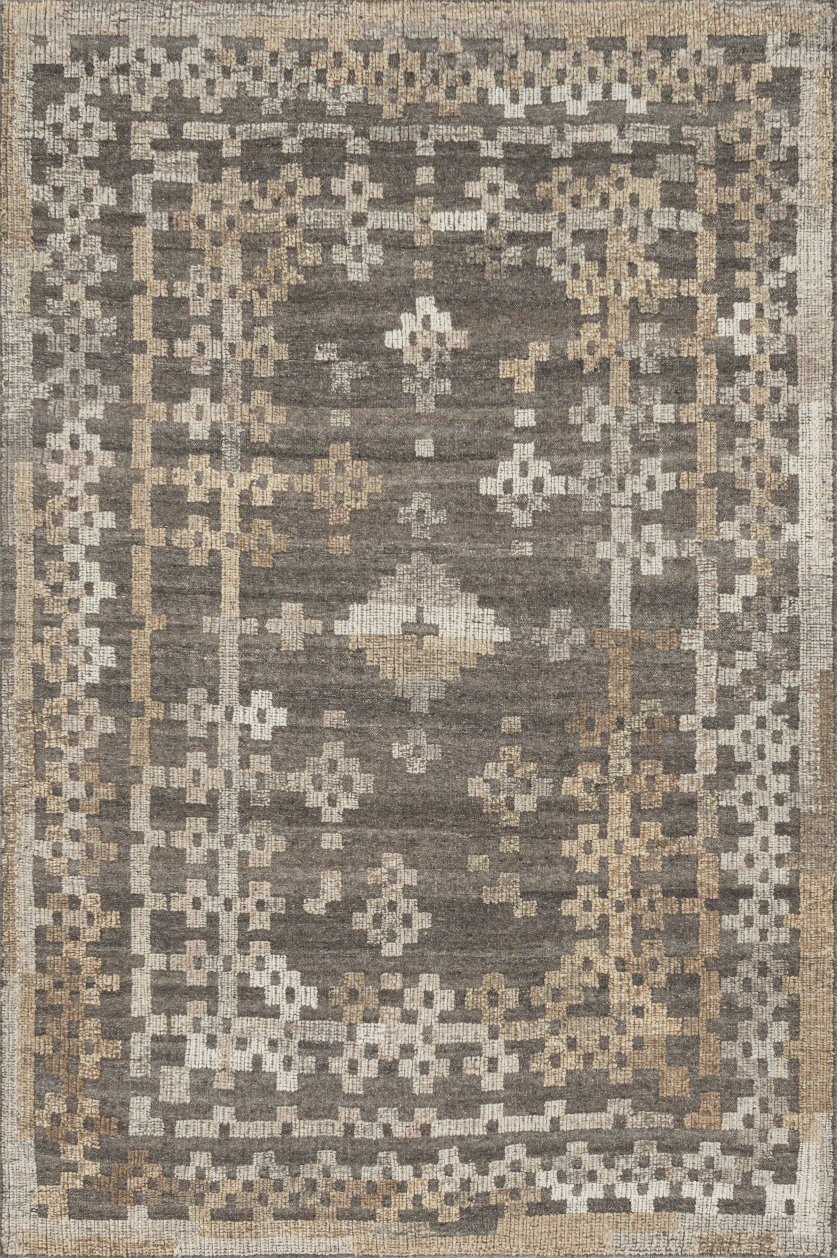Loloi Akina Charcoal / Taupe Rug