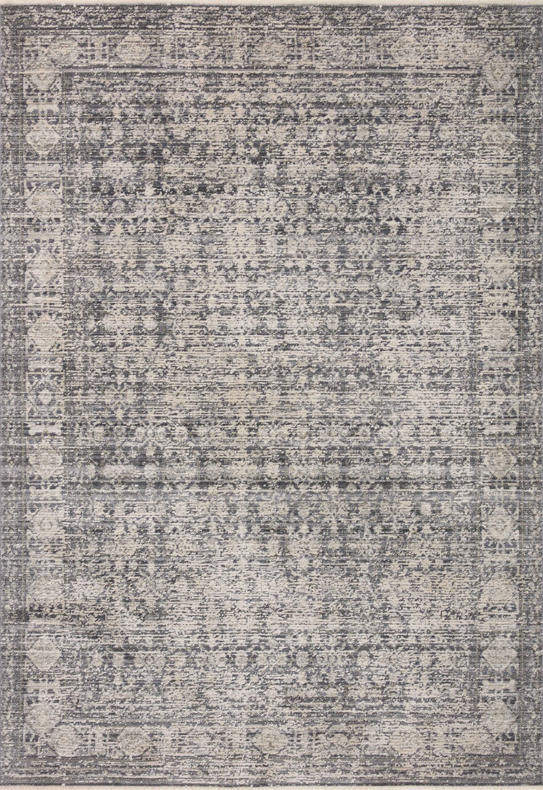 Amber Lewis x Loloi Charcoal / Dove Rug