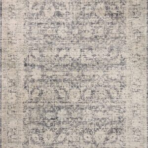 Amber Lewis x Loloi Charcoal / Beige Rug