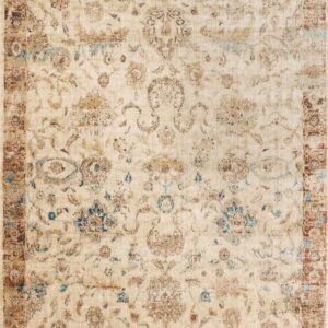 Loloi Anastasia Ant. Ivory Ivory / Rust Rug