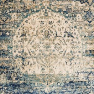 Loloi Anastasia Blue / Blue / Ivory Rug Loloi Anastasia Blue / Blue / Ivory Rug