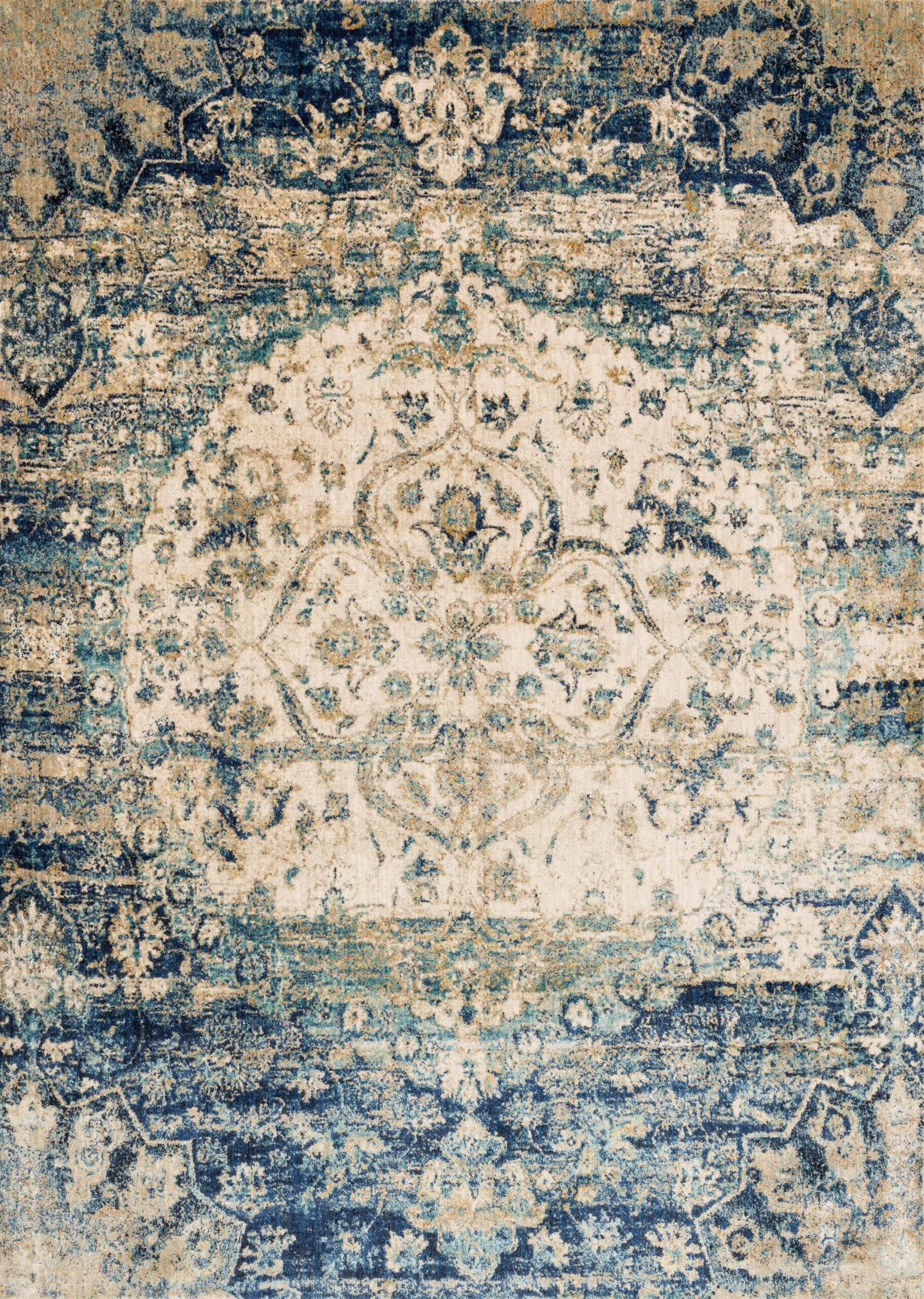 Loloi Anastasia Blue / Blue / Ivory Rug