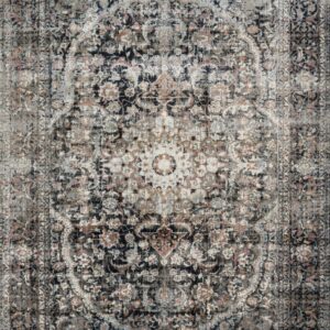 Loloi Anastasia Charcoal / Charcoal / Sunset Rug