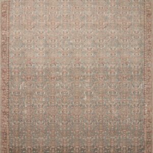 Angela Rose x Loloi Blue / Terracotta Rug