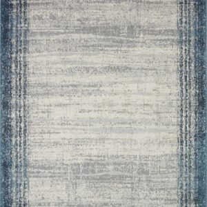 Loloi II Austen Pebble Pebble / Blue Rug