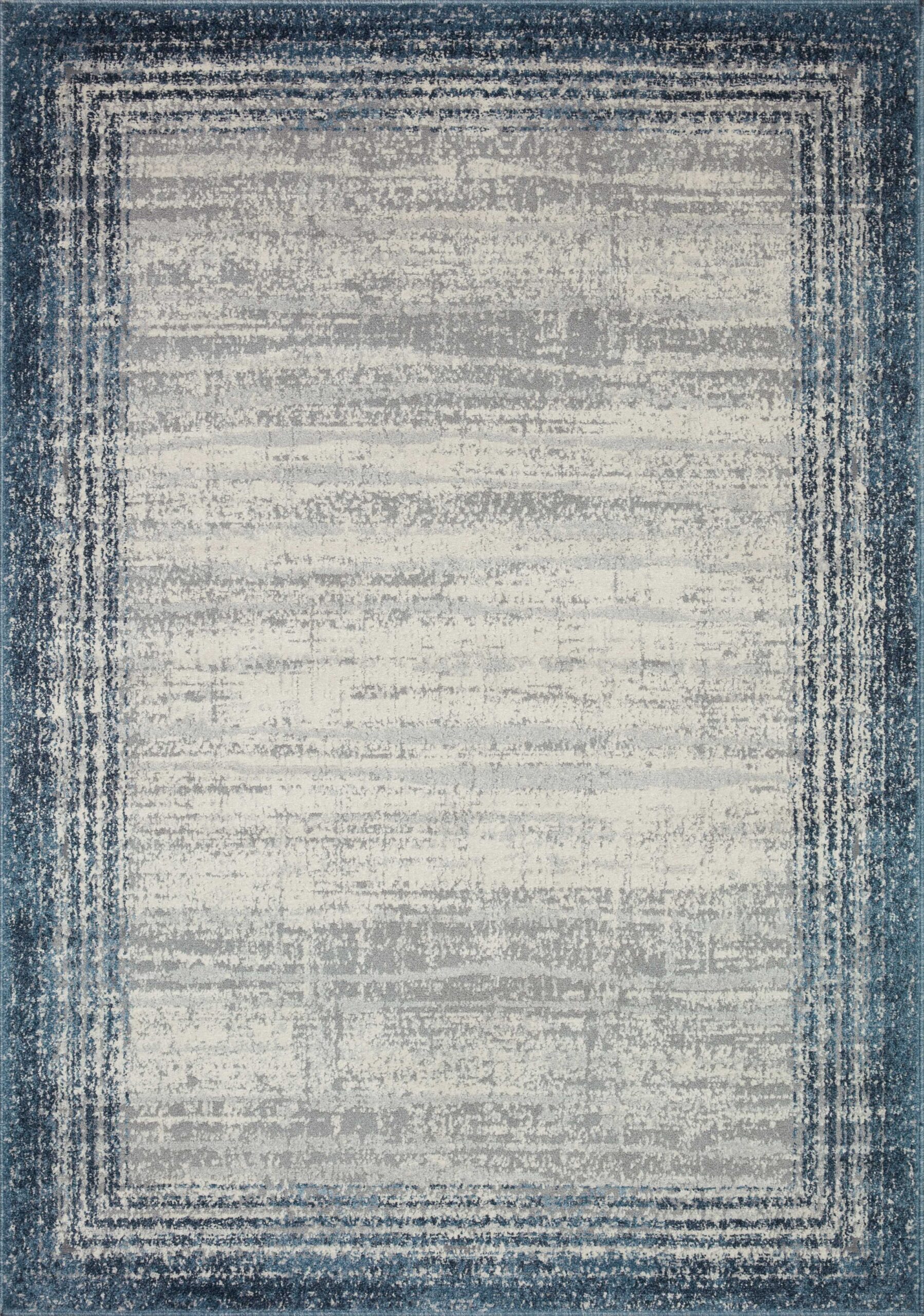 Loloi II Austen Pebble Pebble / Blue Rug