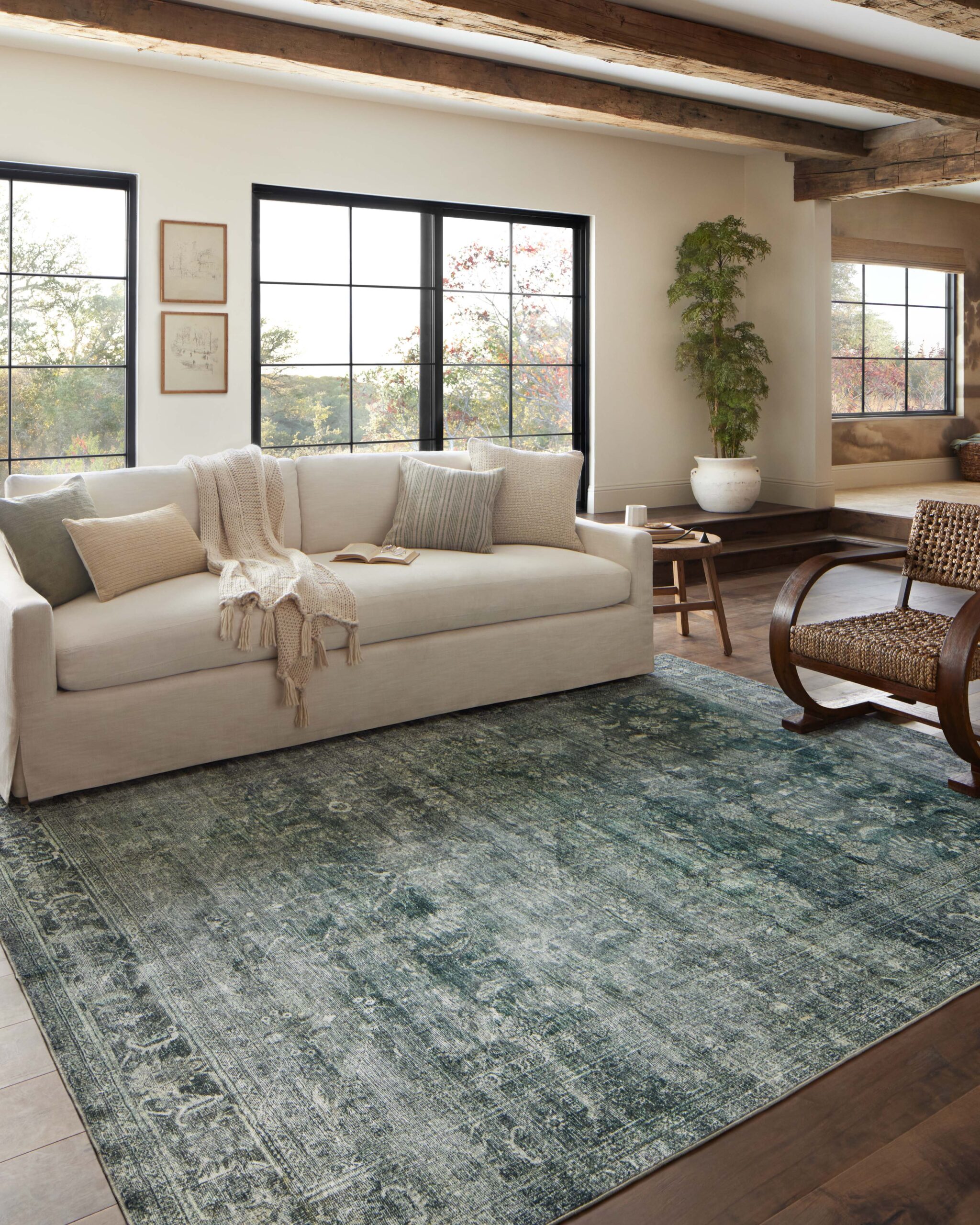 Magnolia Home by Joanna Blue / Lagoon Rug