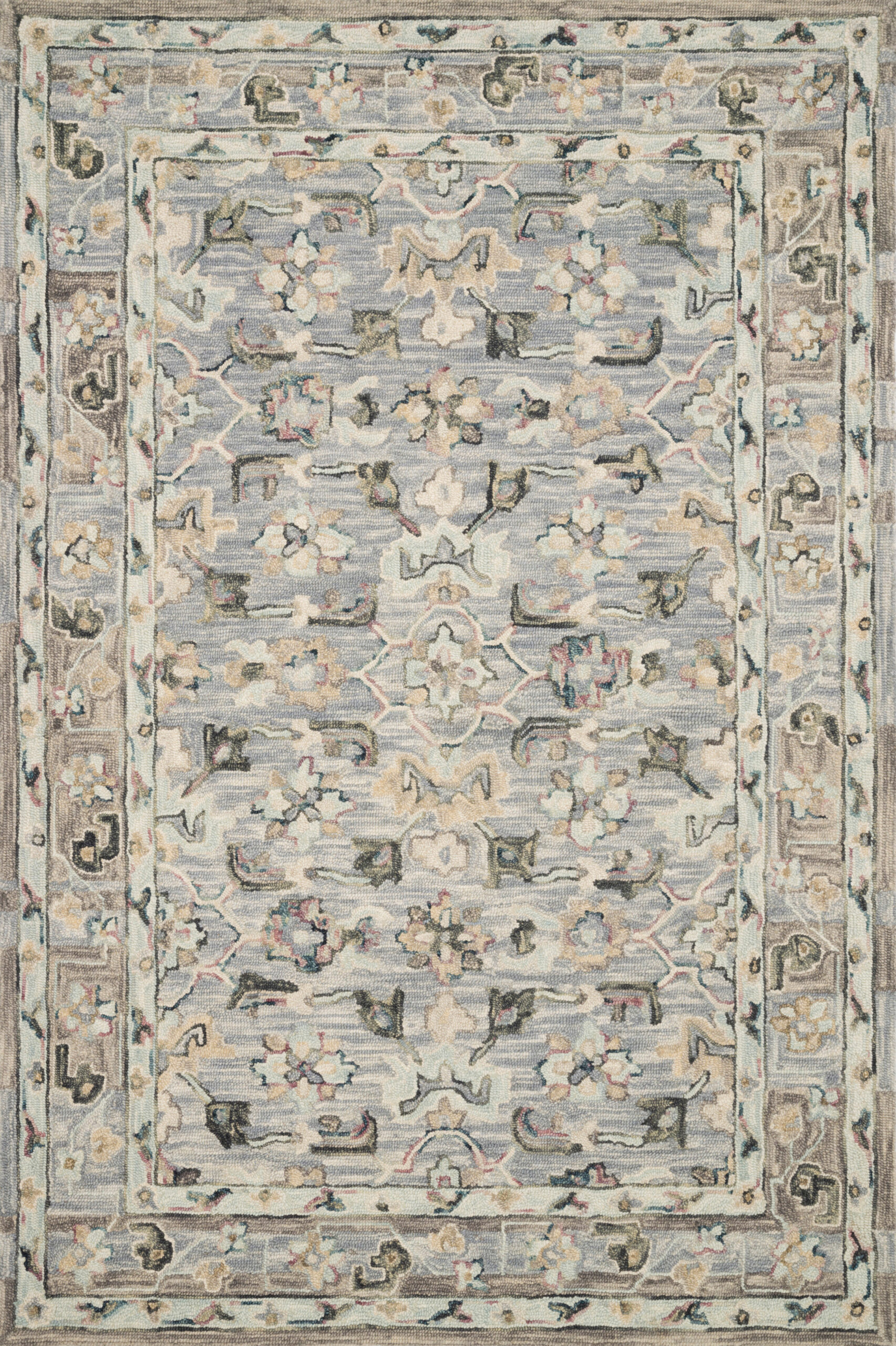Loloi II Beatty Light Blue / Multi Rug