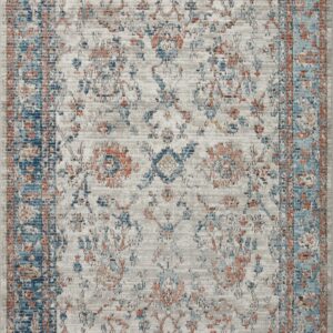Loloi II Bianca Dove Dove / Multi Rug