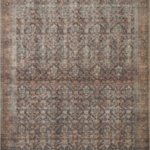 Amber Lewis x Loloi Ink / Salmon Rug