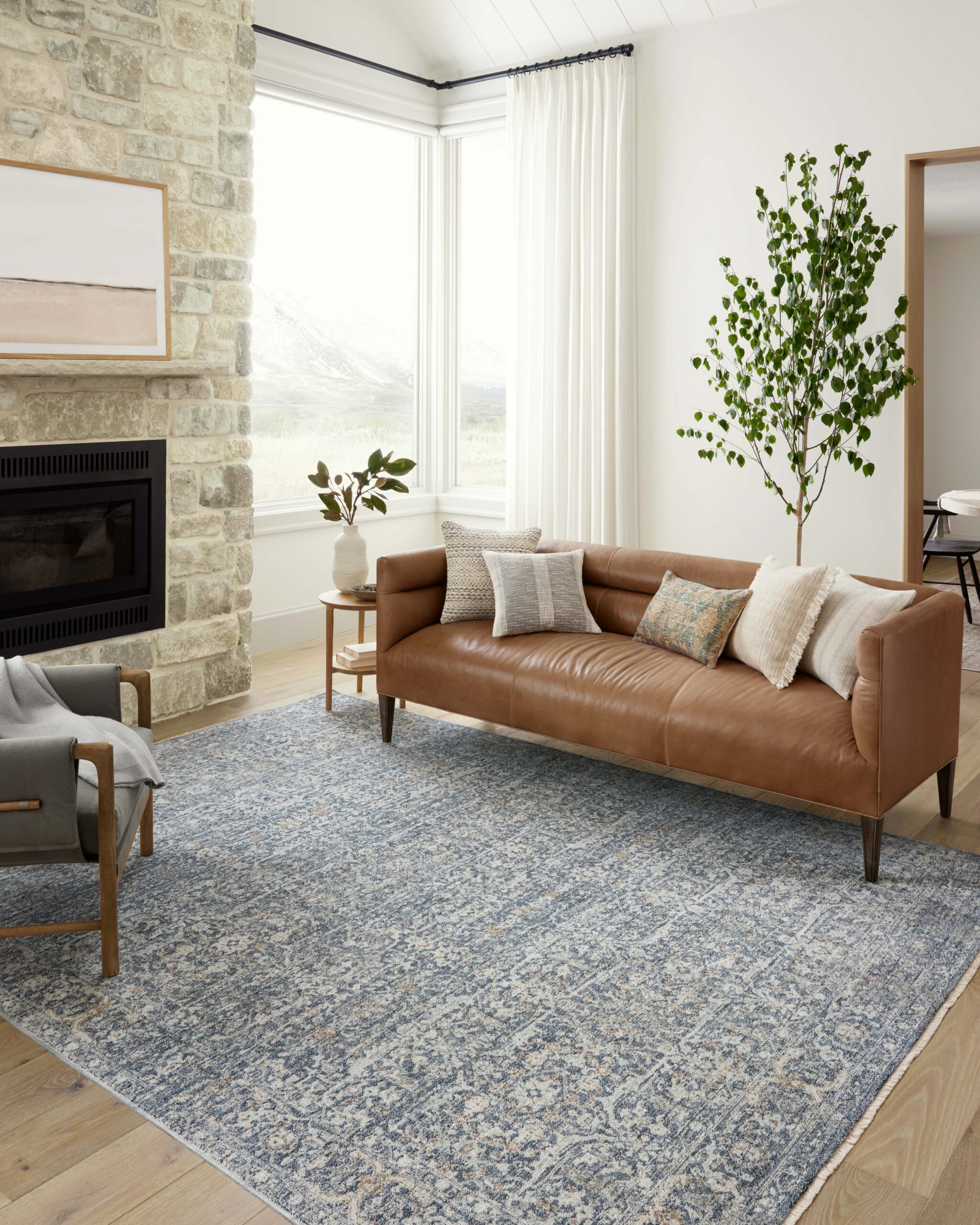 Angela Rose x Loloi Denim / Taupe Rug