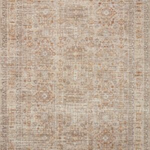 Angela Rose x Loloi Oatmeal / Spice Rug