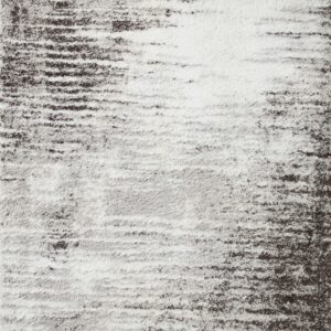Loloi II Bliss Shag Grey / Cream Rug