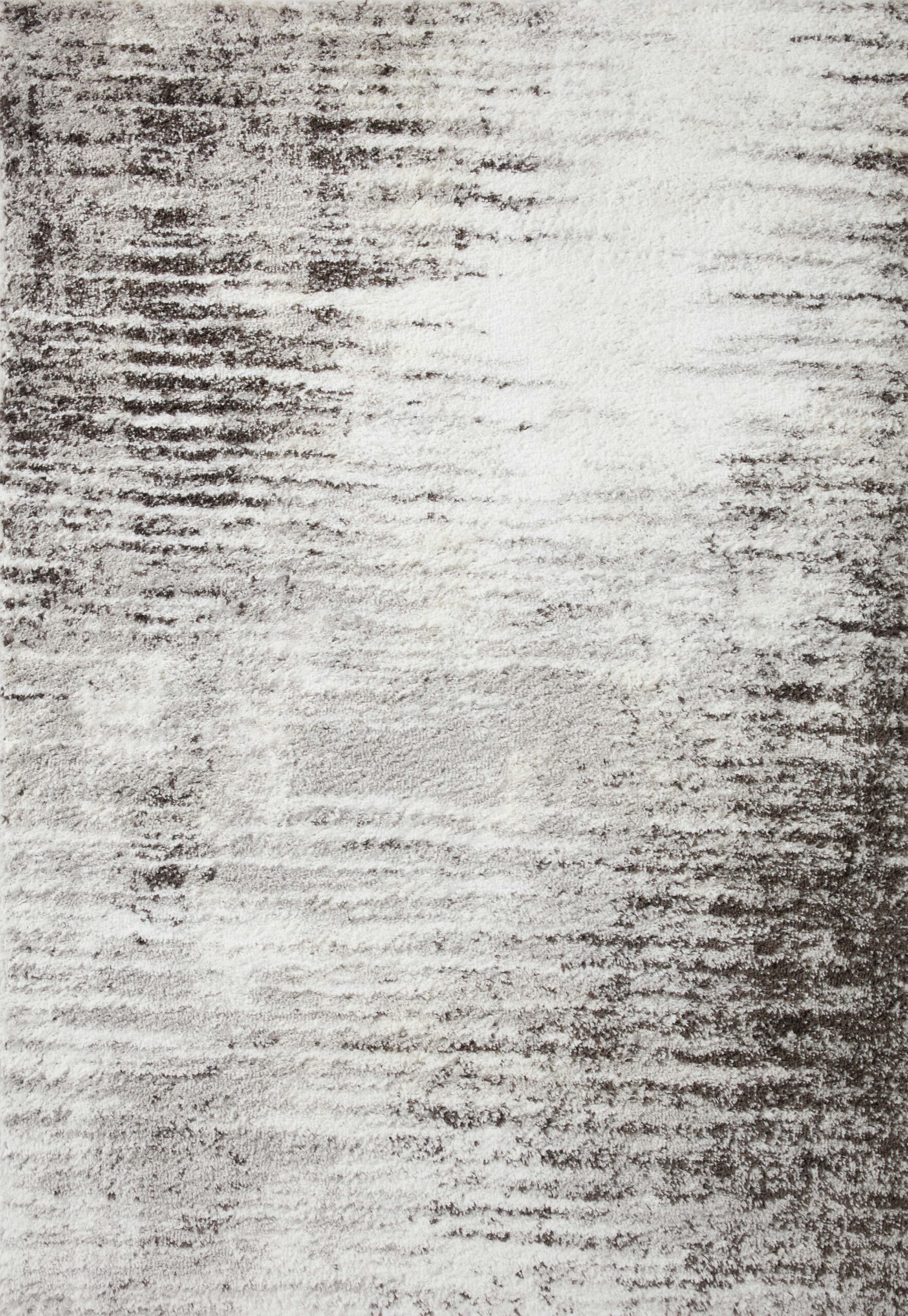 Loloi II Bliss Shag Grey / Cream Rug