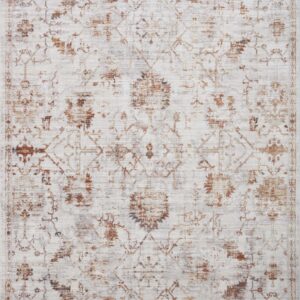 Loloi Bonney Silver / Silver / Sunset Rug