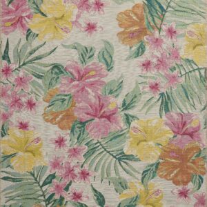Loloi II Botanical Ivory Ivory / Sunrise Rug
