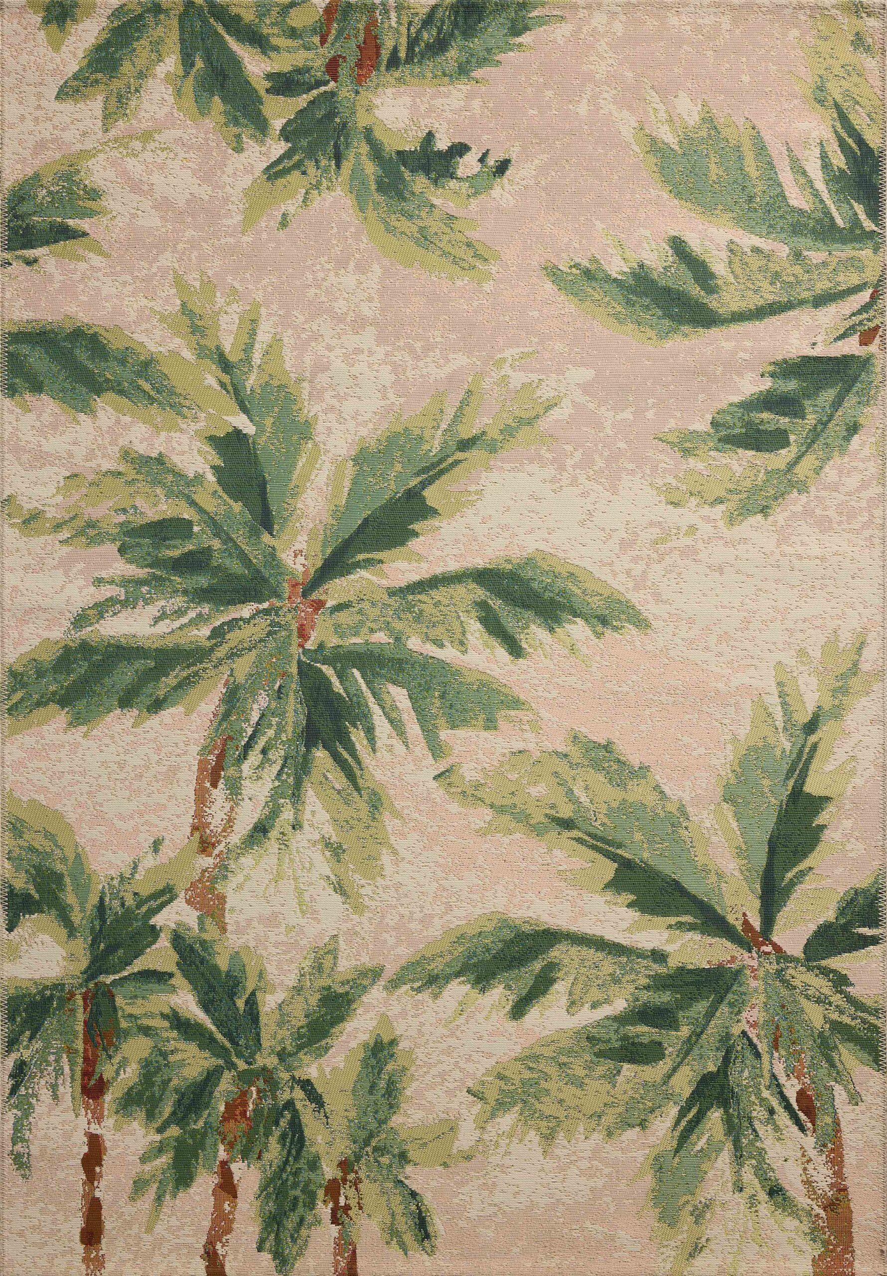 Loloi II Botanical Clay Clay / Green Rug