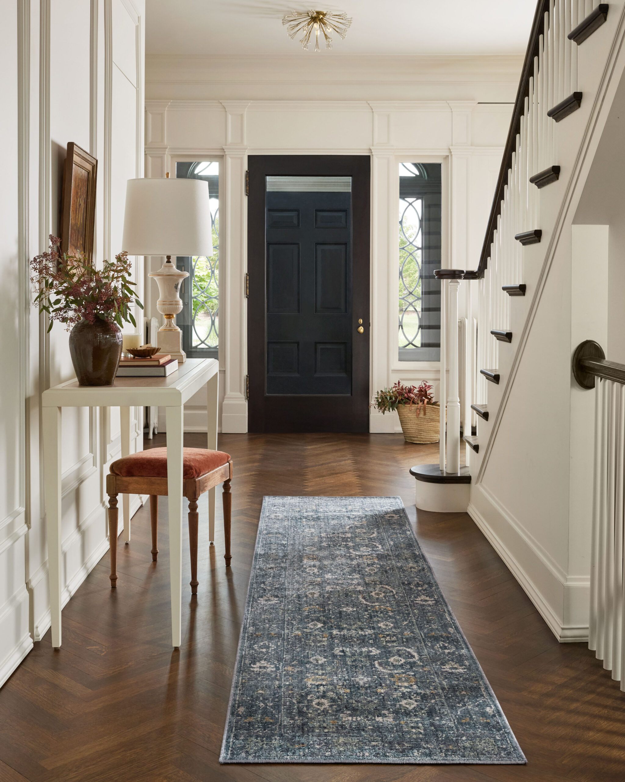 Jean Stoffer x Loloi Ocean / Gold Rug