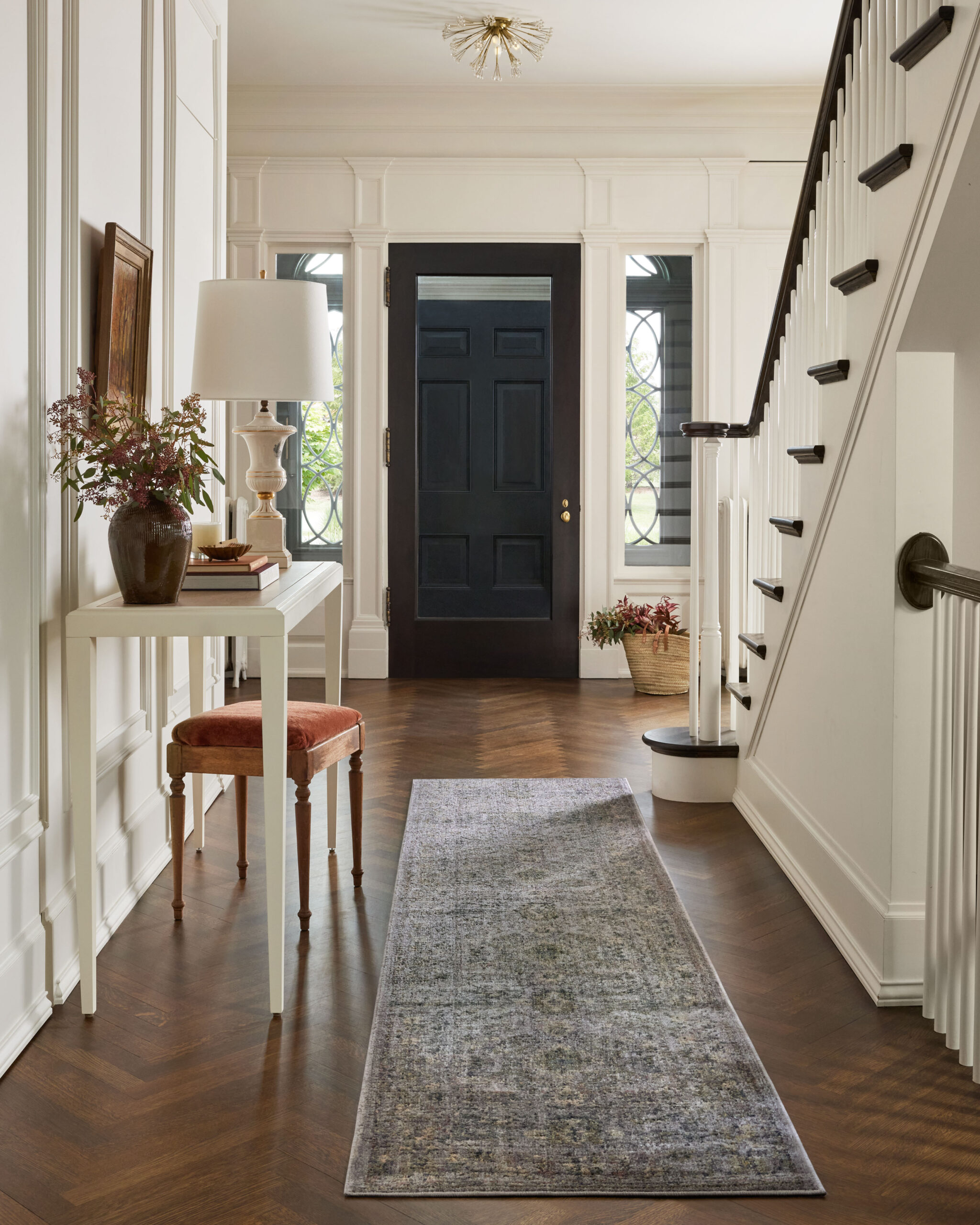 Jean Stoffer x Loloi Grey / Multi Rug
