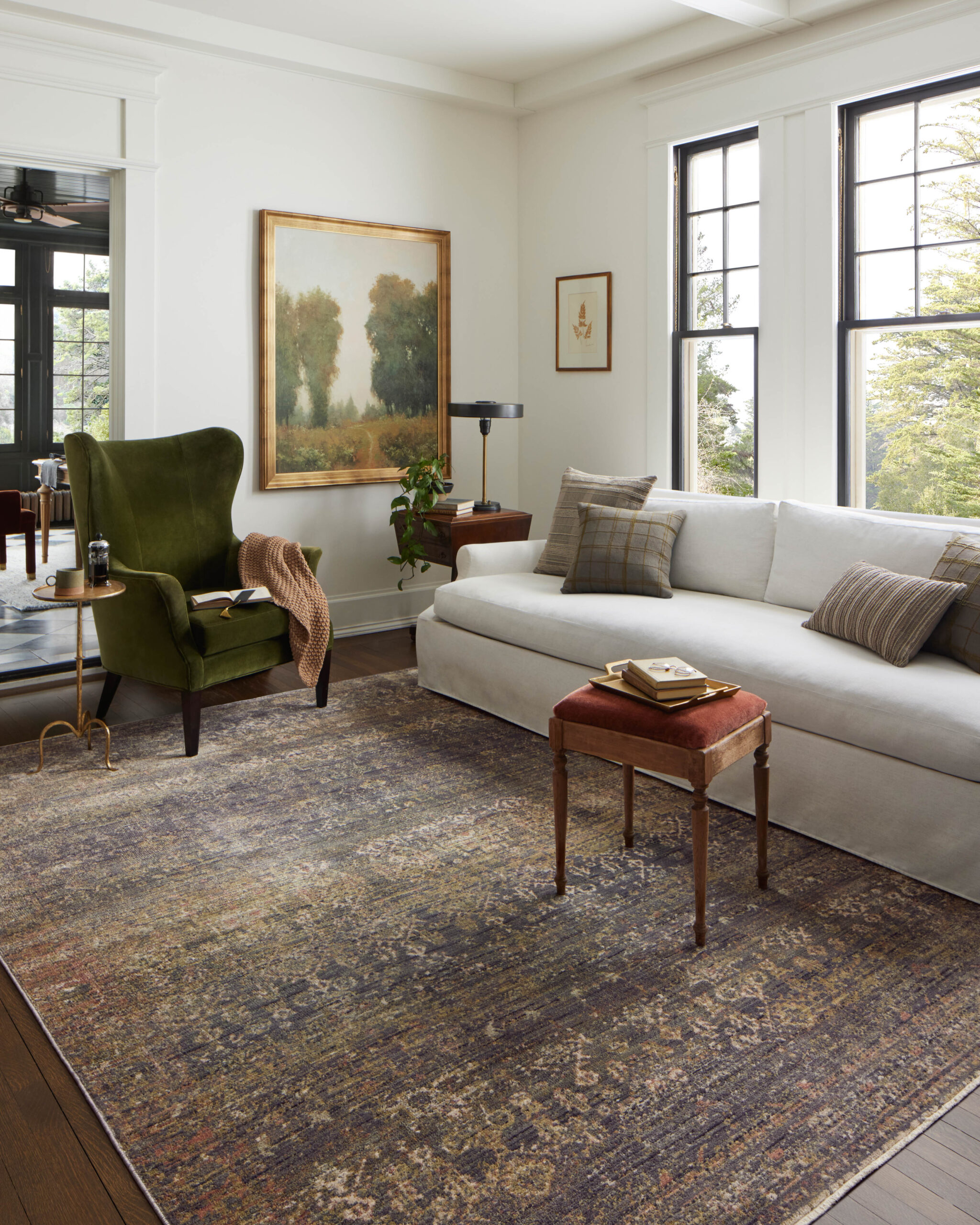 Jean Stoffer x Loloi Ink / Multi Rug