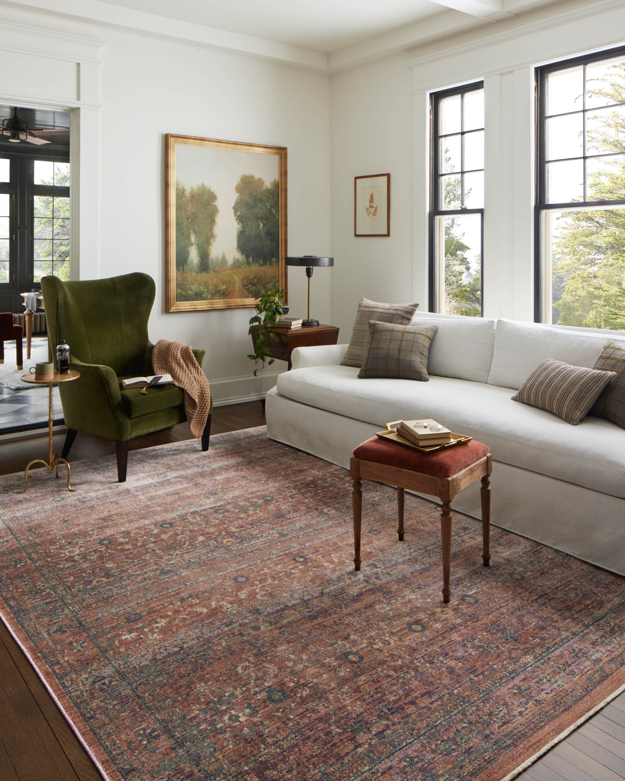 Jean Stoffer x Loloi Sunset / Multi Rug
