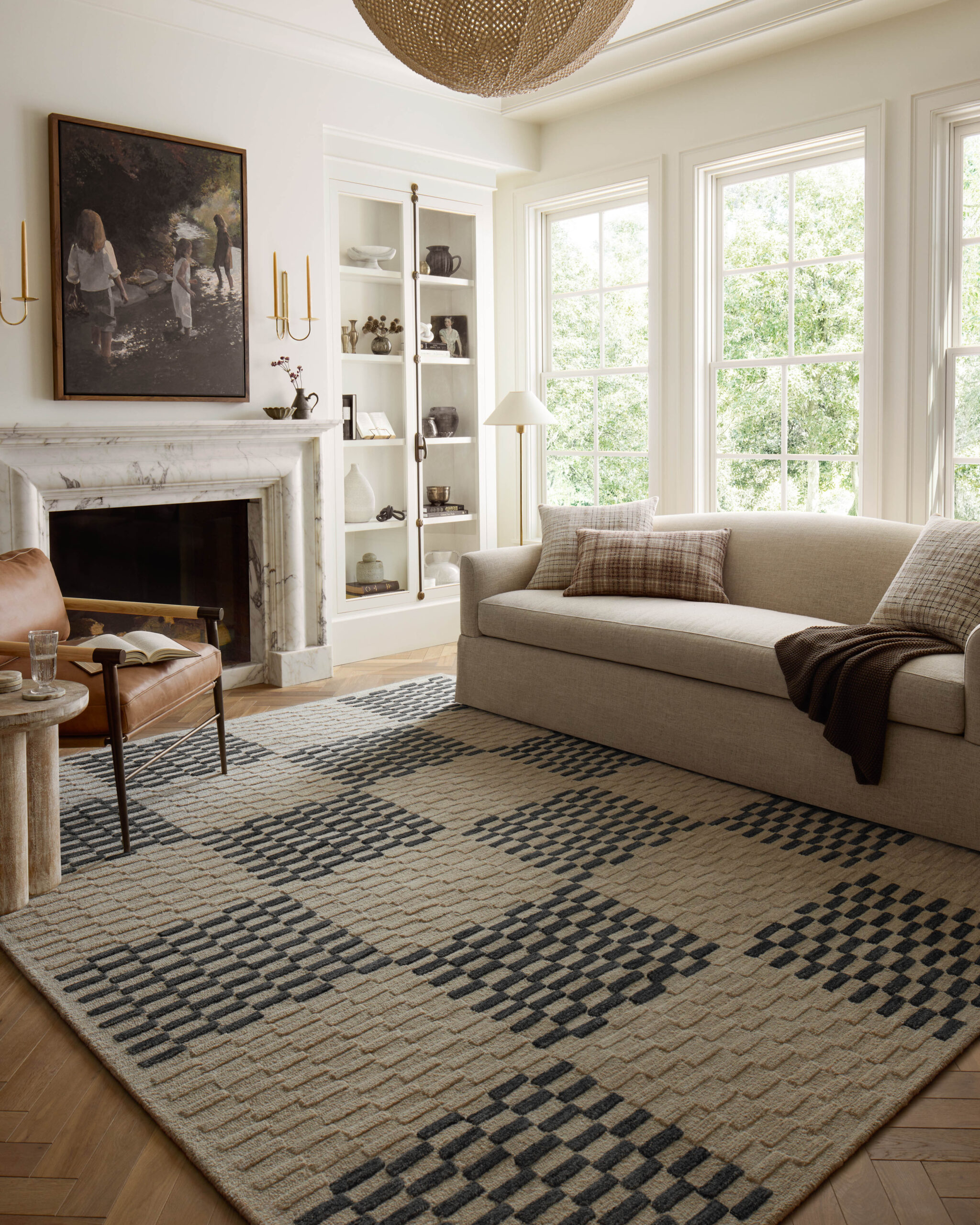 Chris Loves Julia x Beige / Midnight Rug