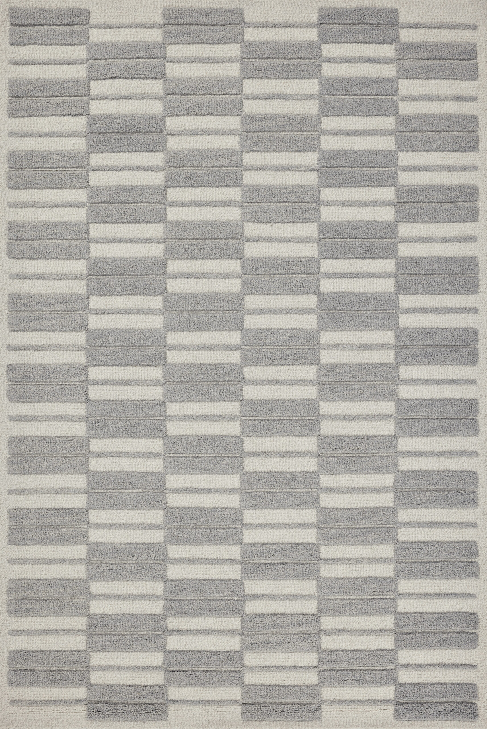 Chris Loves Julia x Ivory / Grey Rug
