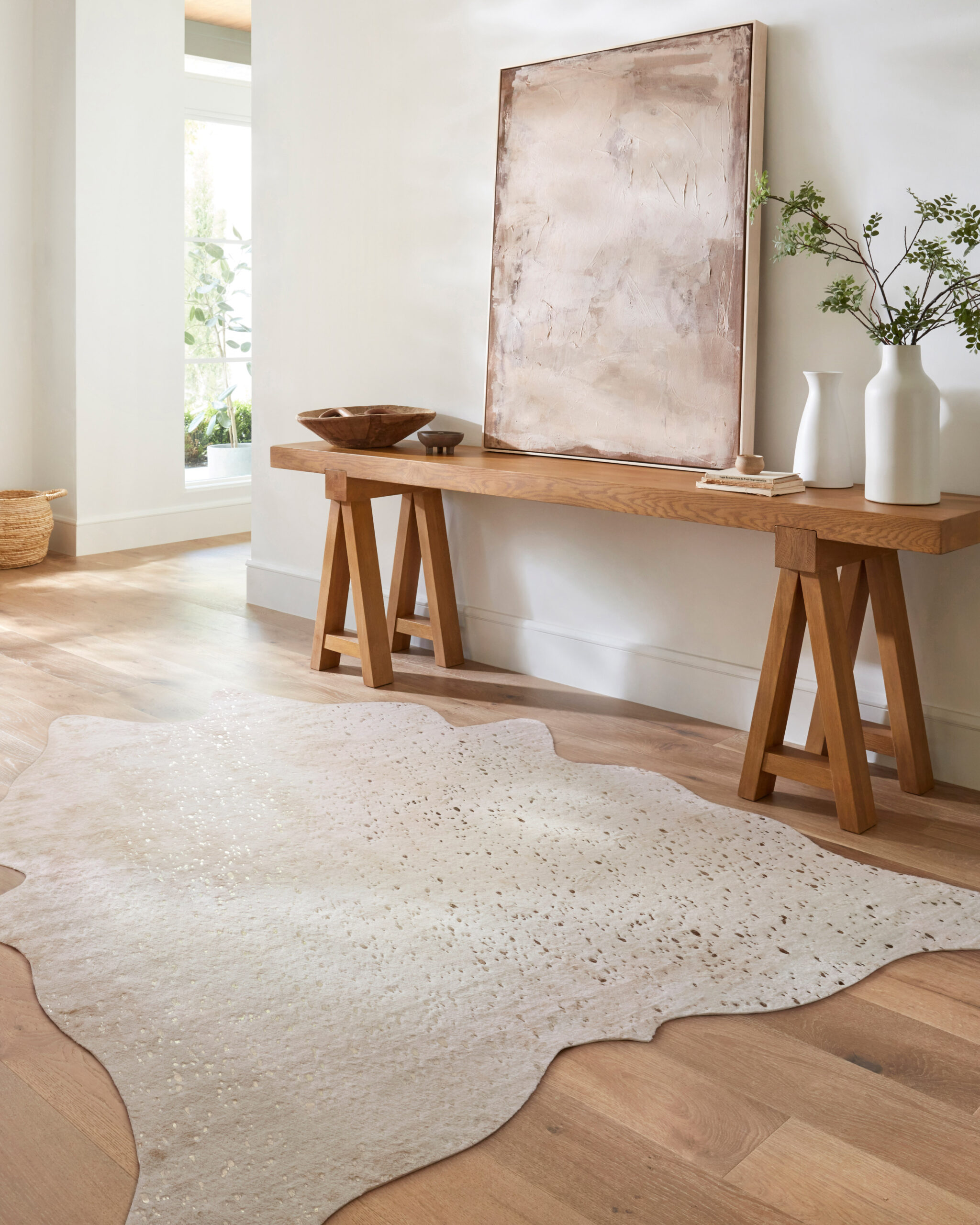 Loloi II Bryce Ivory Ivory / Champagne Rug