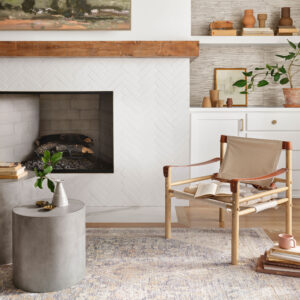 Magnolia Home By Joanna Blue / Ivory Rug