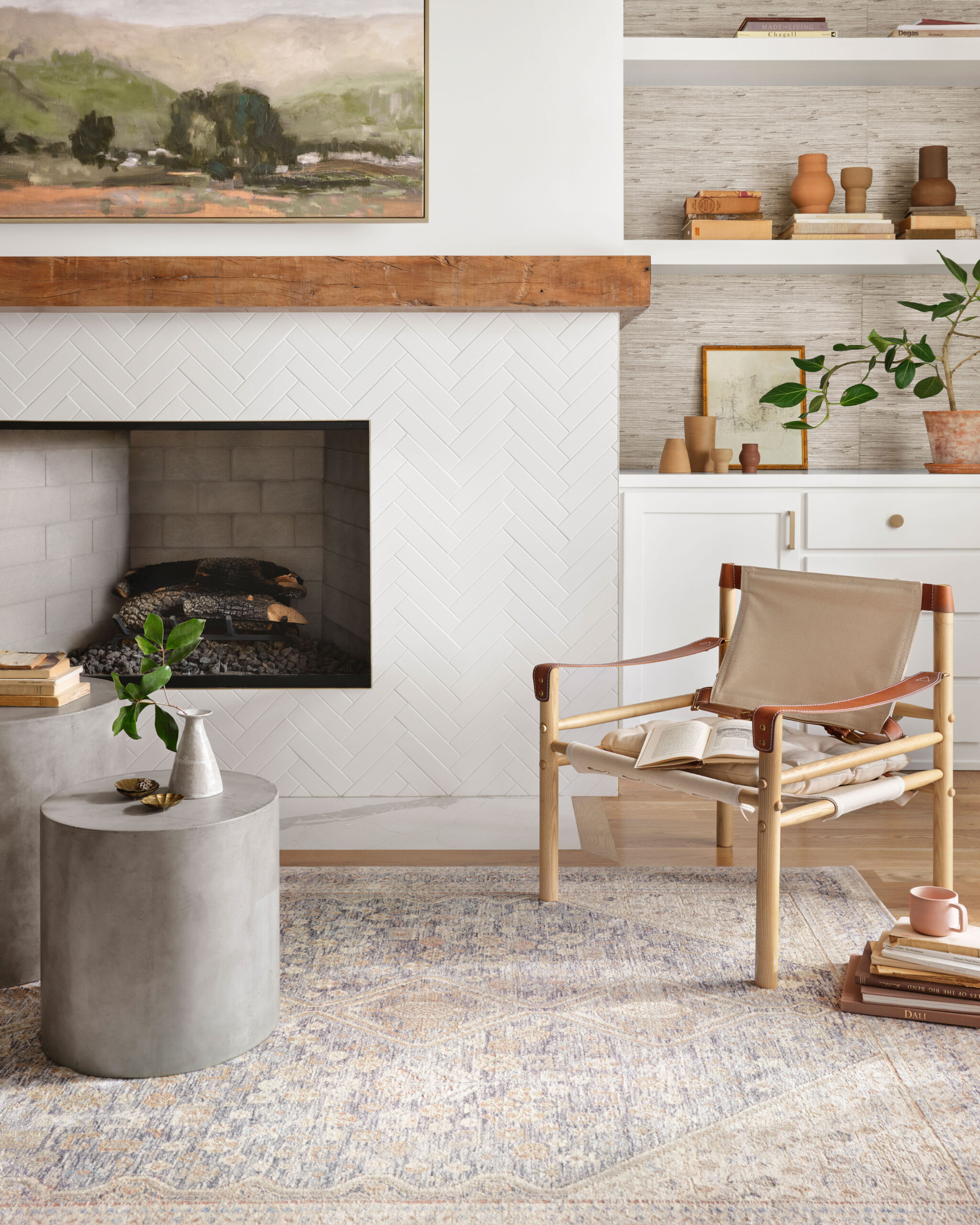 Magnolia Home By Joanna Blue / Ivory Rug