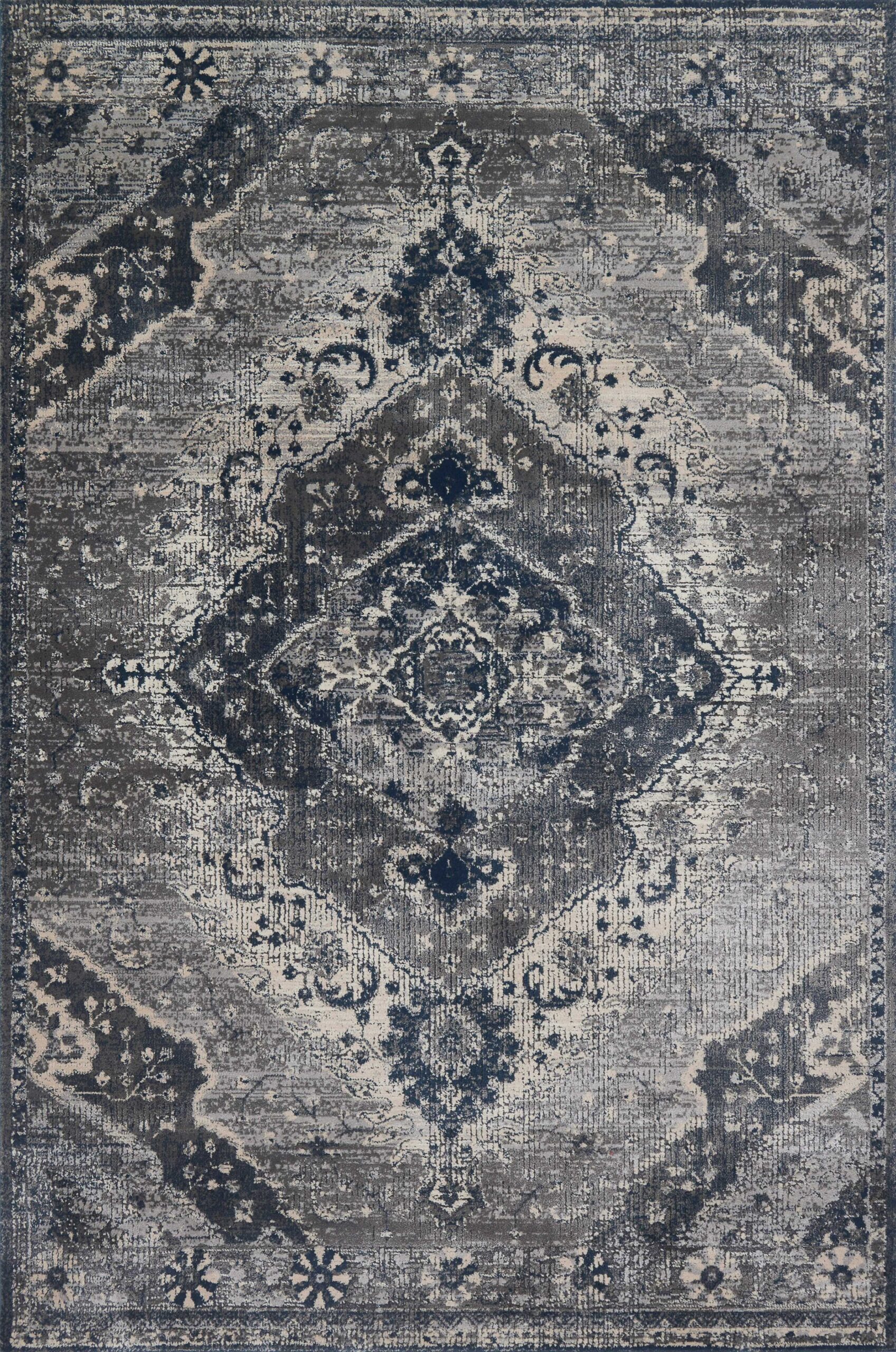 Magnolia Home By Joanna Silver / Grey Rug