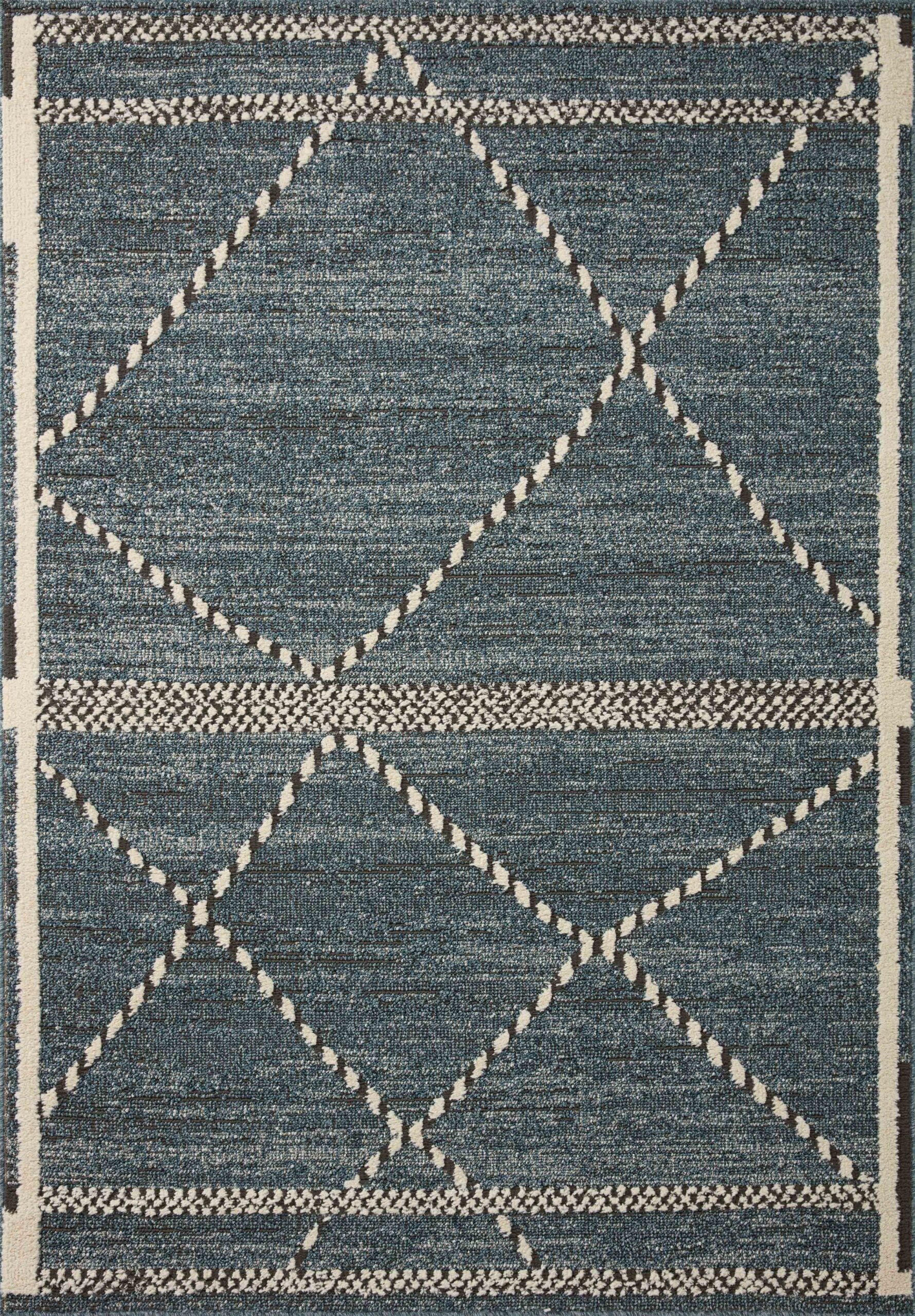Loloi II Fabian Denim Denim / Charcoal Rug