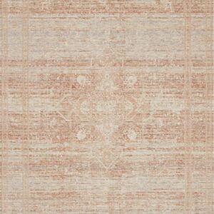 Loloi II Faye Terracotta Terracotta / Sky Rug