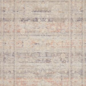 Loloi II Faye Denim Denim / Rust Rug