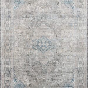 Loloi II Gemma Silver Silver / Blue Rug