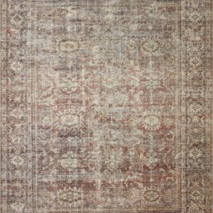 Amber Lewis x Loloi Bordeaux / Antique Rug
