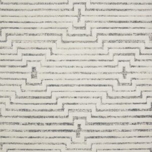 Loloi II Hagen White White / Sky Rug