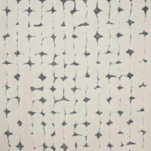 Loloi II Hagen White White / Navy Rug