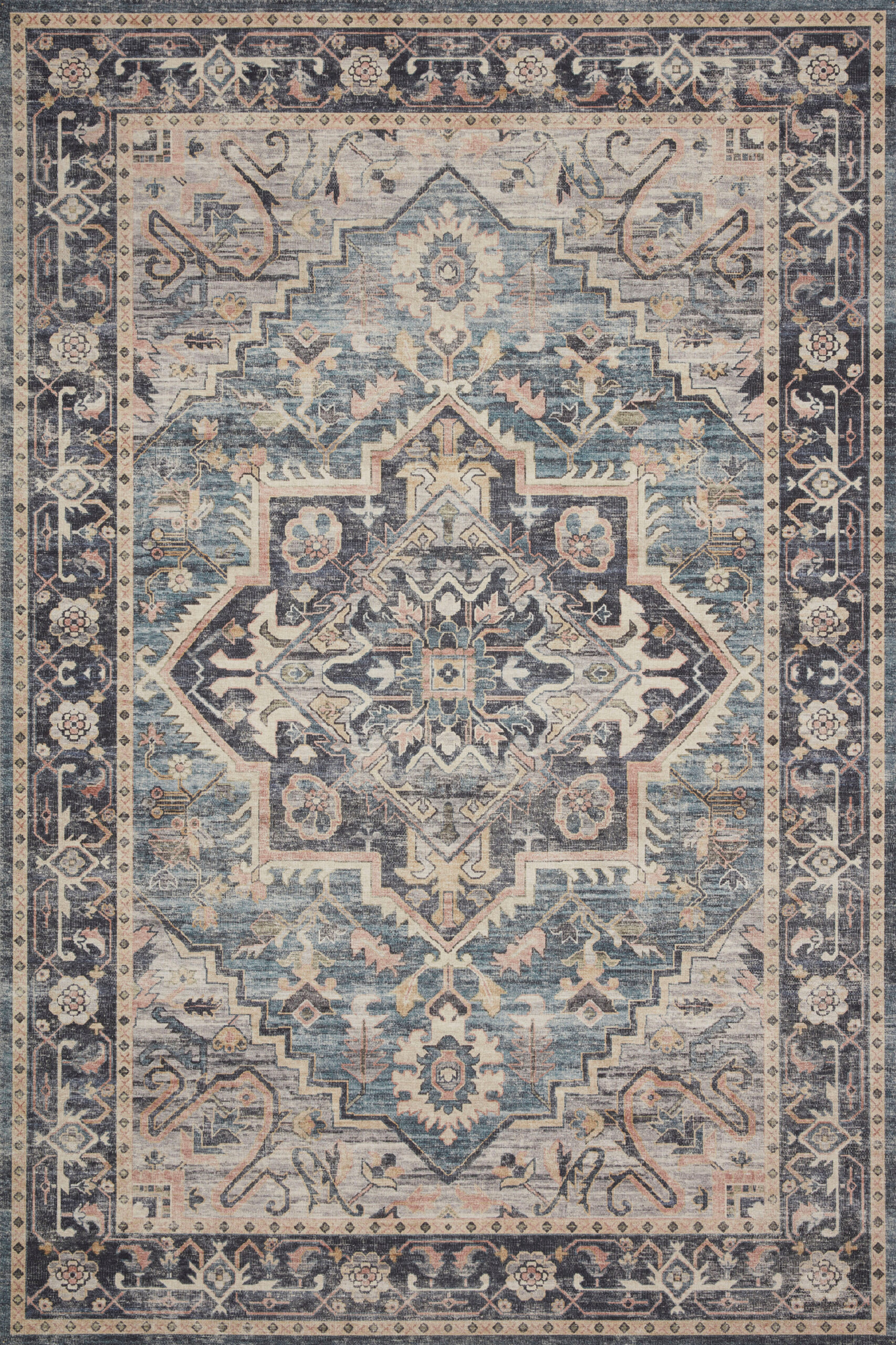 Loloi II Hathaway Navy Navy / Multi Rug