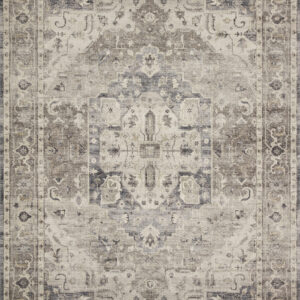 Loloi II Hathaway Steel Steel / Ivory Rug