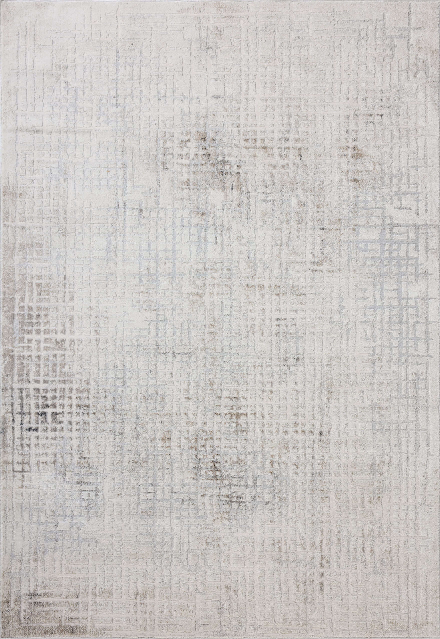 Loloi II Hollis Ivory Ivory / Stone Rug