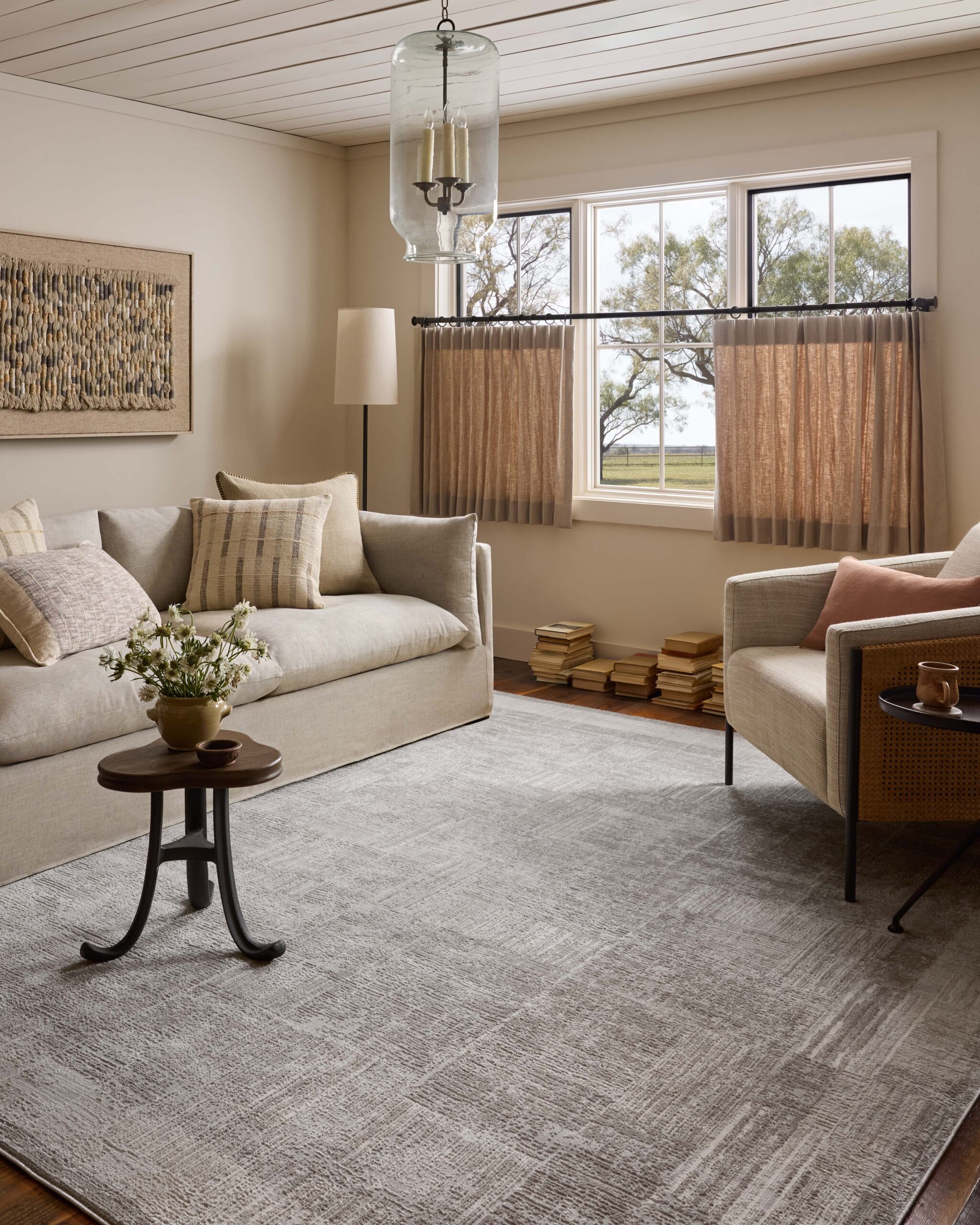 Loloi II Hollis Smoke Smoke / Mist Rug