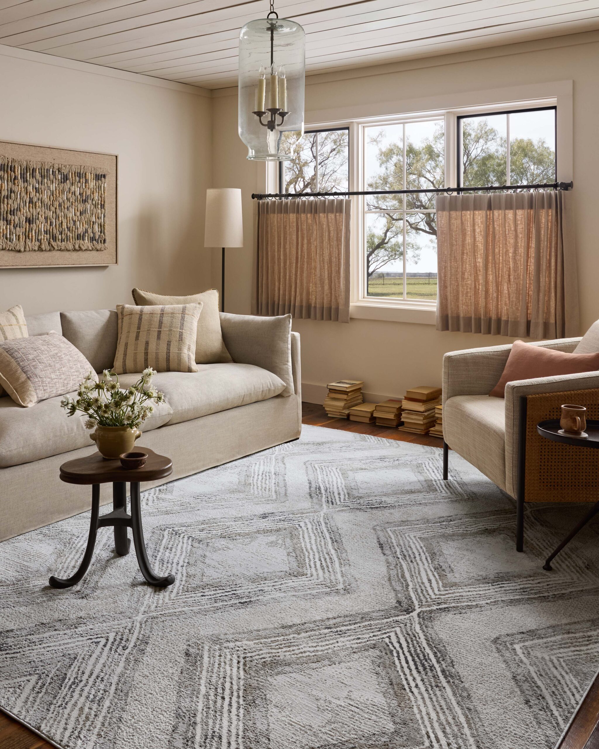 Loloi II Hollis Mist Mist / Natural Rug