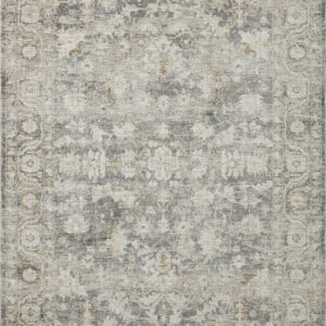 Amber Lewis x Loloi Slate / Beige Rug