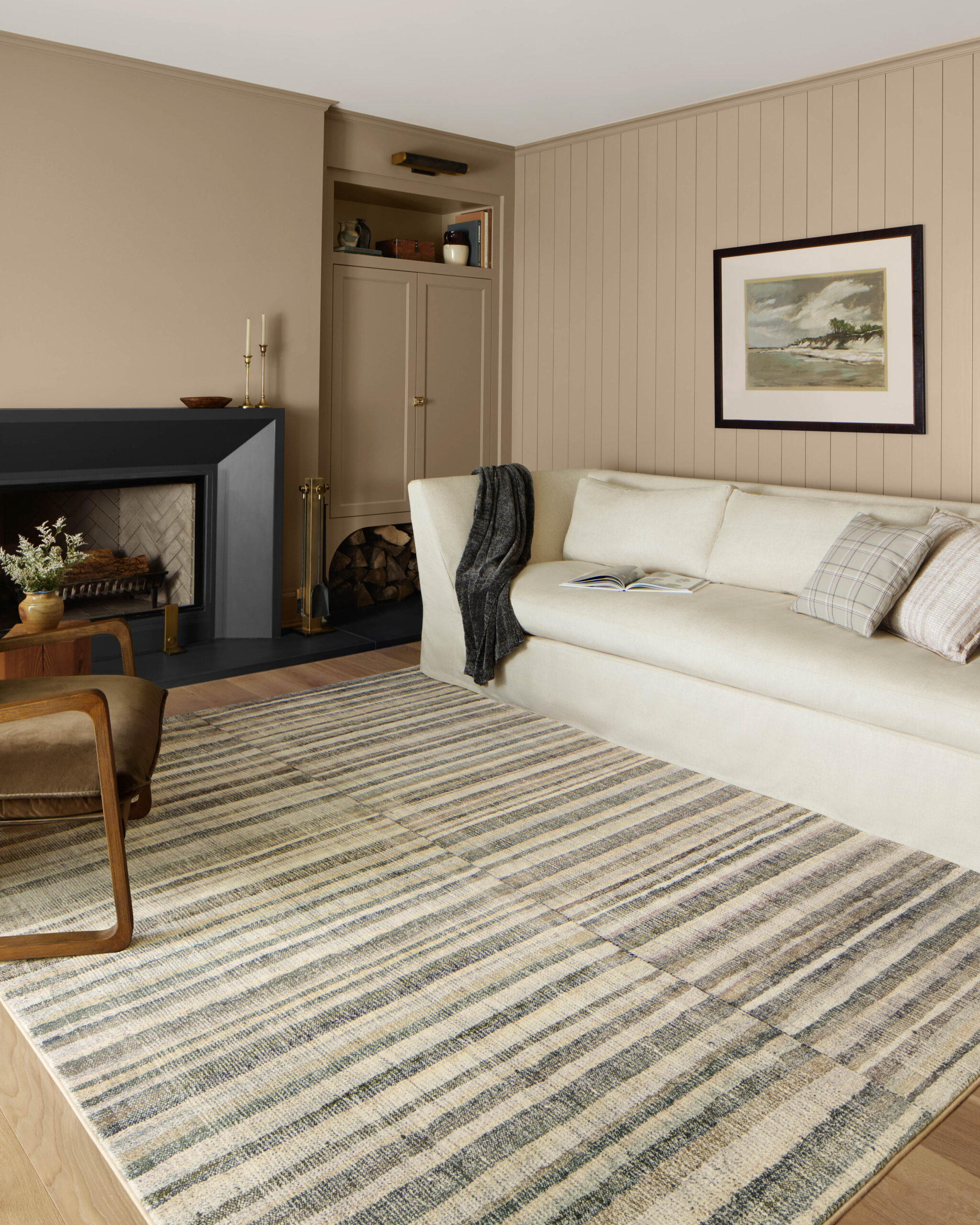 Chris Loves Julia x Natural / Moss Rug